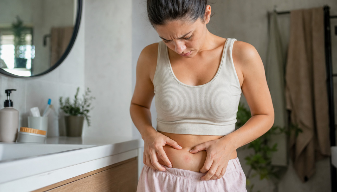 Boutons sur le pubis : les causes